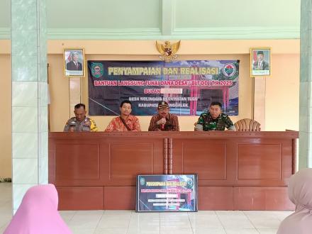 Penyampaian BLT-DD Bulan Agustus Tahun Anggaran 2025